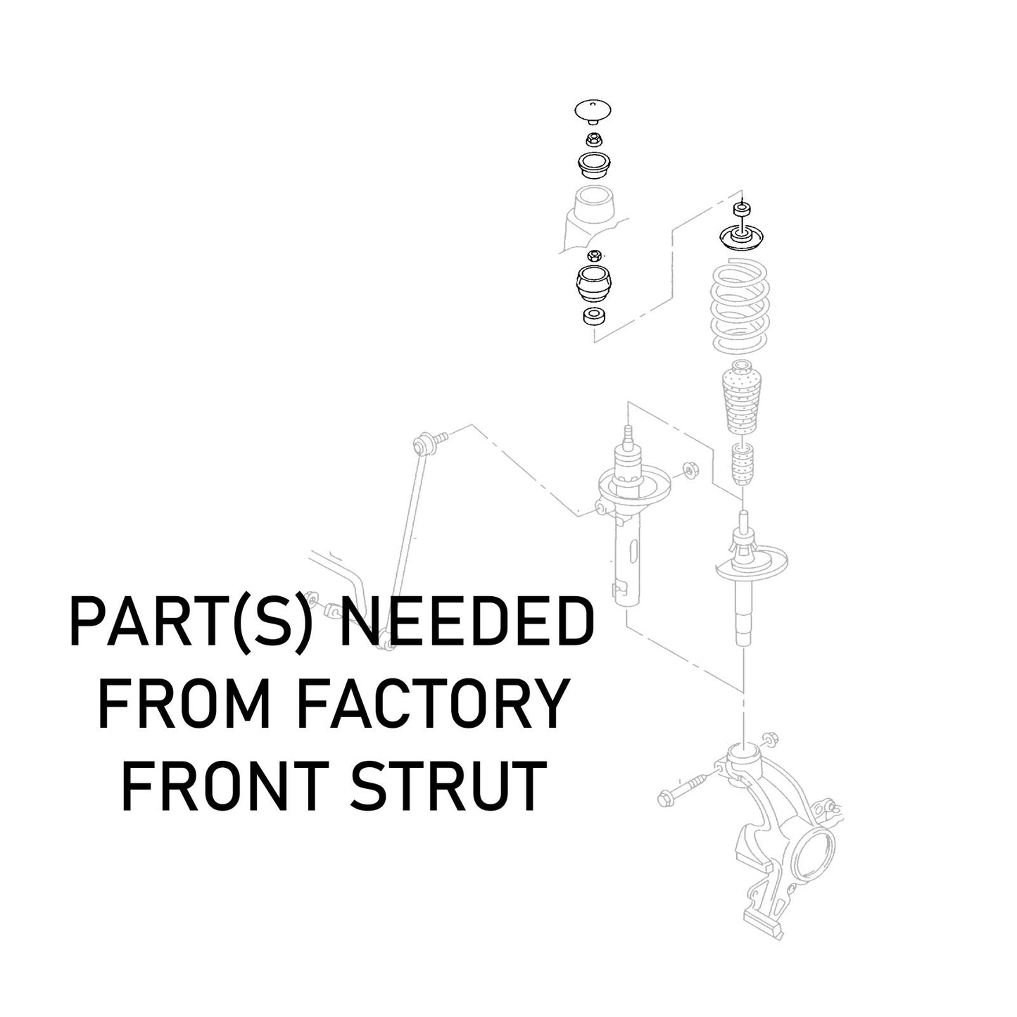 GODSPEED Volkswagen Jetta (A4) 1999-04 MonoSS Coilovers (49MM Front Axle Clamp)