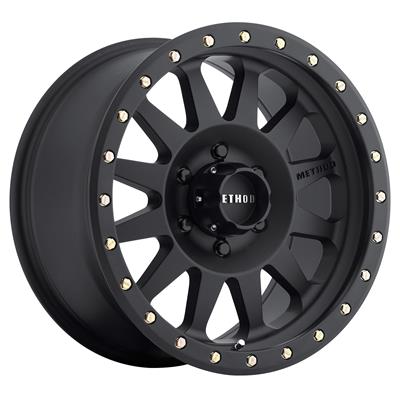 WHEEL  15X10  MATTE BLACK