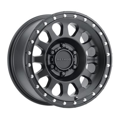 WHEEL  17X8.5  MATTE BLACK