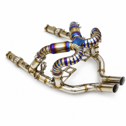 F1 Titanium Exhaust System for Lamborghini Murcielago LP620 LP640 LP670 V12 6.2