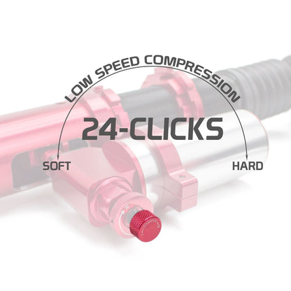 Godspeed Honda Civic (EG/EH/EJ) 1992-95 MAXX 3-Way Coilover Damper System With Swift Springs