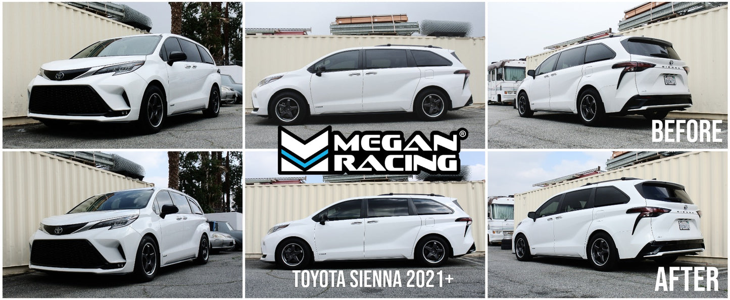 MEGAN RACING Toyota Sienna 2021-2026 AWD Street Series Coilovers – Free Shipping