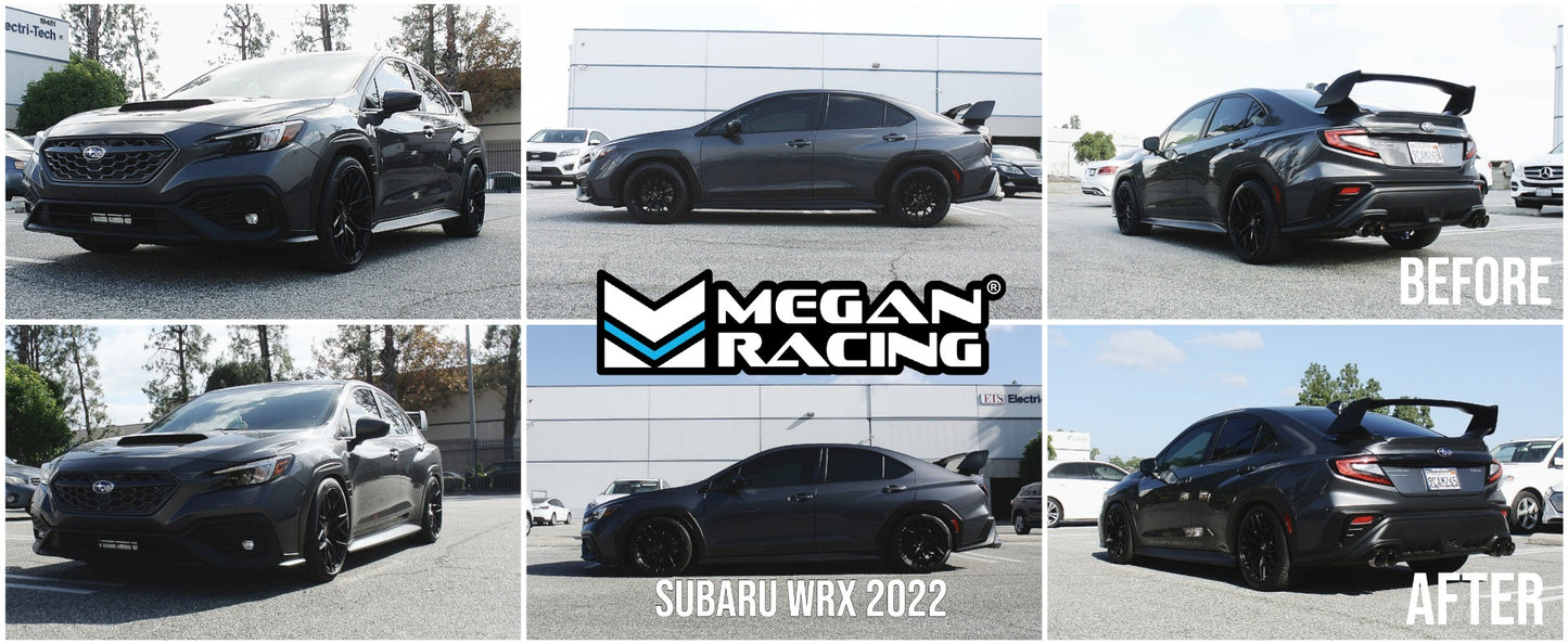 MEGAN RACING Subaru WRX 22-26 EZII Series Coilover Kit – FREE SHIPPING