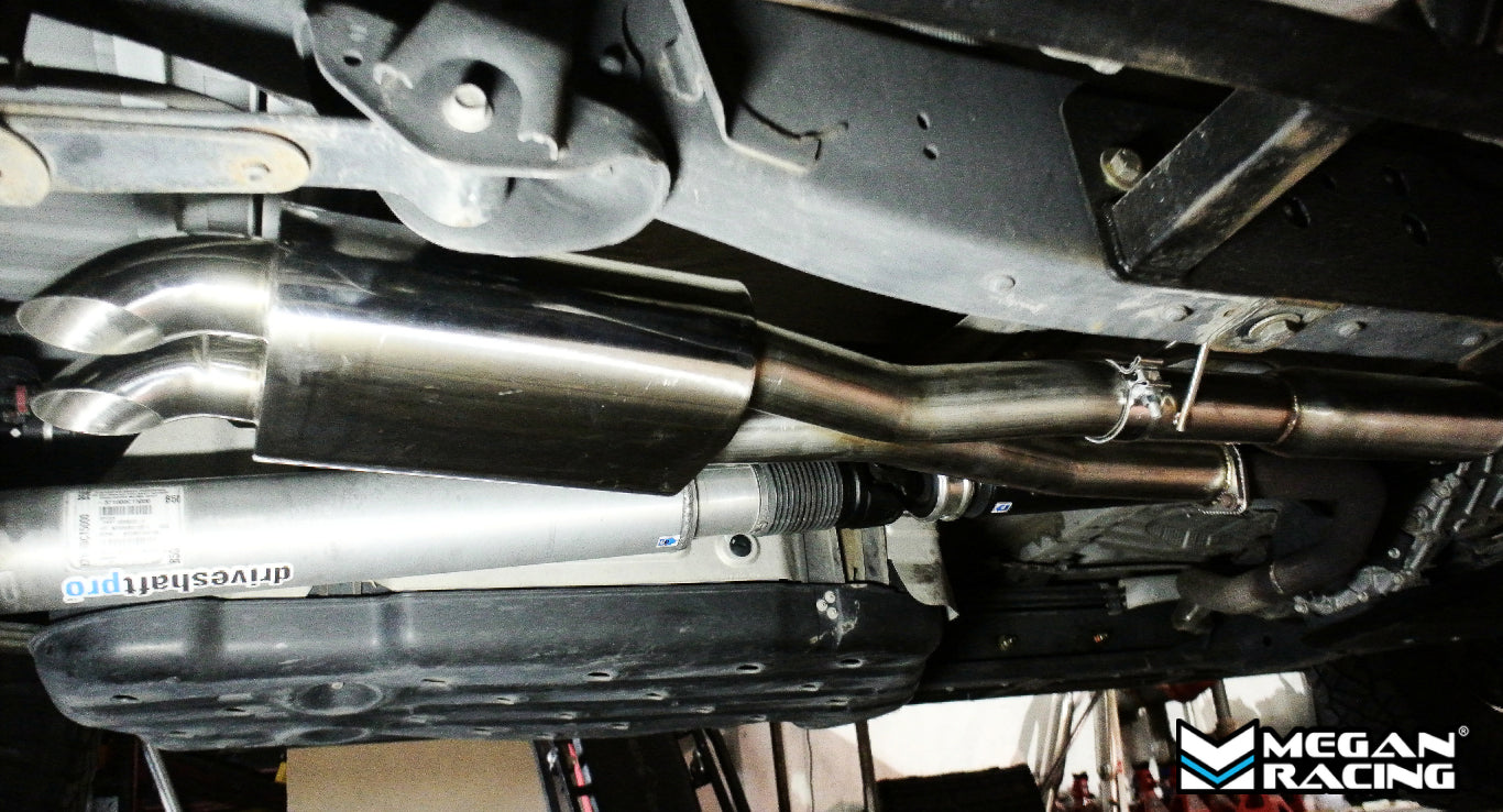 Megan Racing Toyota Tundra 2014–2021 Turn-Down Cat-Back Exhaust System (CrewMax 5.7L V8)