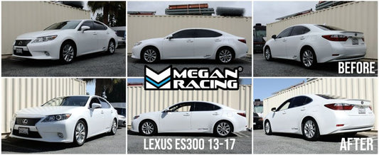 Megan Racing Street Series Coilovers for Lexus ES300h 2013-2017 Hybrid 32-Level Adjustment - MR-CDK-LES13H