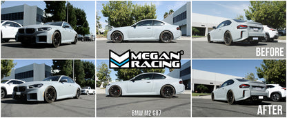 BMW M2 23–26 / M3 21–26 / M4 21–26 (G80/G82/G87 – AWD Only) TRACK Series Coilover (True Rear) – MEGAN RACING – FREE SHIPPING