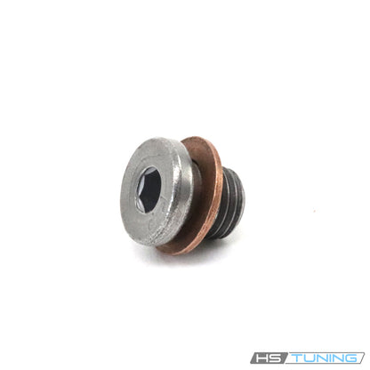 N-909-654-01 Genuine VW/Audi DSG Transmission Drain Plug with Seal - M12 x 1.5 x 12