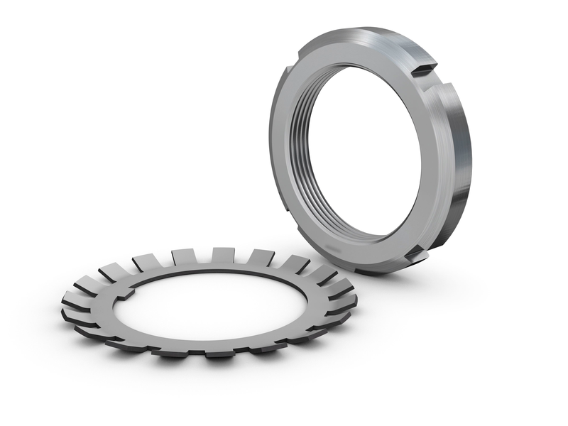 Branik 40 Spline Spindle Nut and Washer Kit