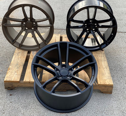 FFSR4 20x9.5 5x115 +18 71.5 Matte Black