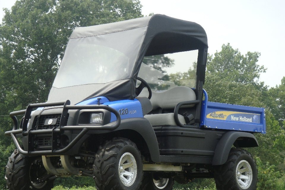 New Holland Rustler 120/125 - Vinyl Windshield/Top/Rear Combo