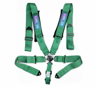 HARNESS RACING 5PT CAMLOCK GRN