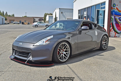 Nissan 370Z (2009-2020) Front Splitter V5 (K.V. EDITION) + Undertray