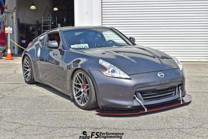 Nissan 370Z (2009-2020) Front Splitter V5 (K.V. EDITION) + Undertray