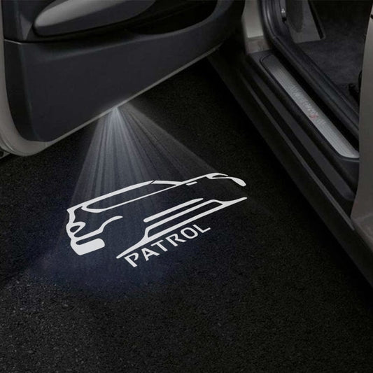 Nissan Patrol 7th Gen Y63 Premium Door Puddle Lights Various Designs 2026