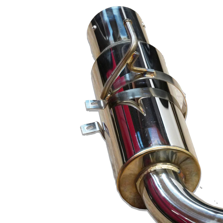 Bull Boost Performance 4.5" Tip Stainless Single Exit Catback Exhaust – Nissan 370Z Z34 (2009–2021)