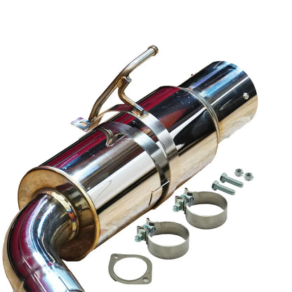 Bull Boost Performance 4.5" Tip Stainless Single Exit Catback Exhaust – Nissan 370Z Z34 (2009–2021)