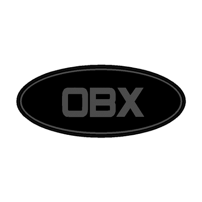 "OBX" Rear Oval Emblem Overlays (Printed Series) - 2021-2024 Bronco Outer Banks