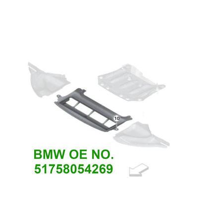 REV9 Oil Cooler Skid Plate Underhood Shield for BMW F82 F83 M4 2015-2020 (Black)