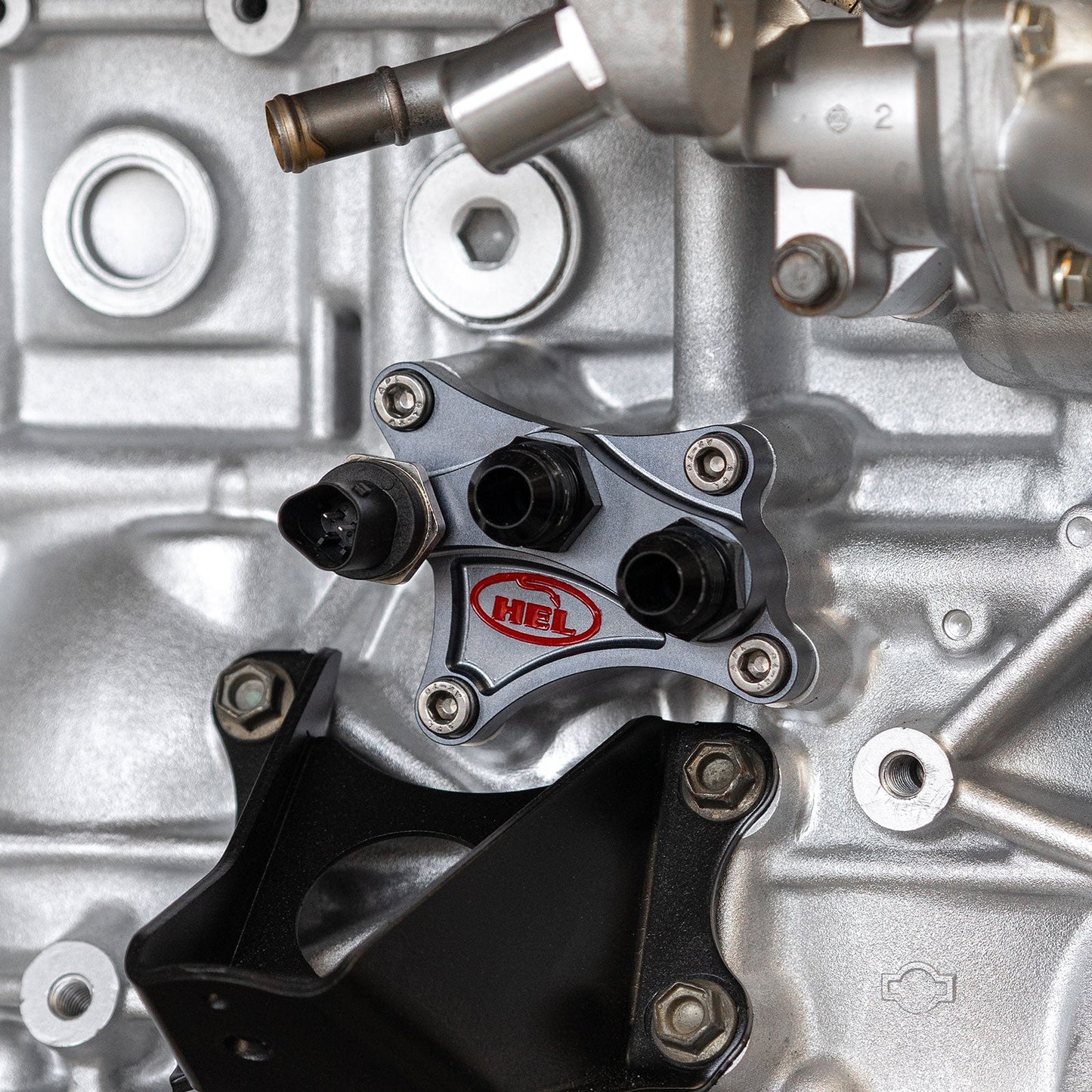 HEL Oil Filter Relocation Take Off Plate for Nissan SR20DET 240sx S14/S15, 180SX Silvia S13 and Pulsar GTI-R