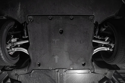 HPS Black Aluminum Skid Plate Undertray Protection Shield Tesla Model 3