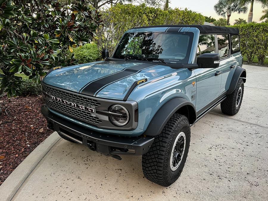 Offset Racing Hood Stripes V1 - 2021+ Bronco