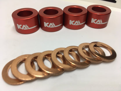 BP/B6 1.8/1.6 oil squirter delete spacers
