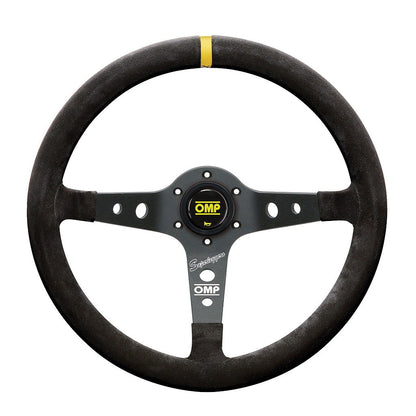 OMP Corsica Superleggero Steering Wheel – 350mm Diameter Black Suede