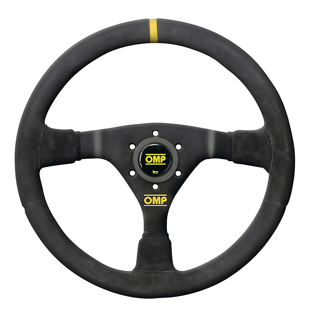 OMP WRC Steering Wheel – 350mm Leather or Suede, 70mm Dish