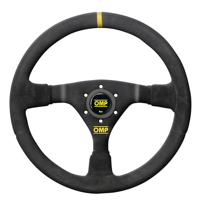OMP WRC Steering Wheel – 350mm Leather or Suede, 70mm Dish