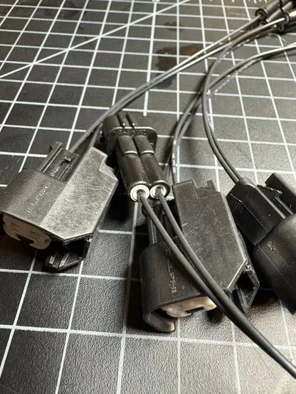 Honda OBD2 to EV6 Injector Jumper Harness – 6" Milspec Pigtails (Set of 4)