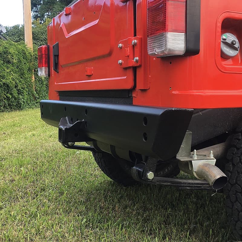 OTR Rear Bumper with Class III Receiver Hitch