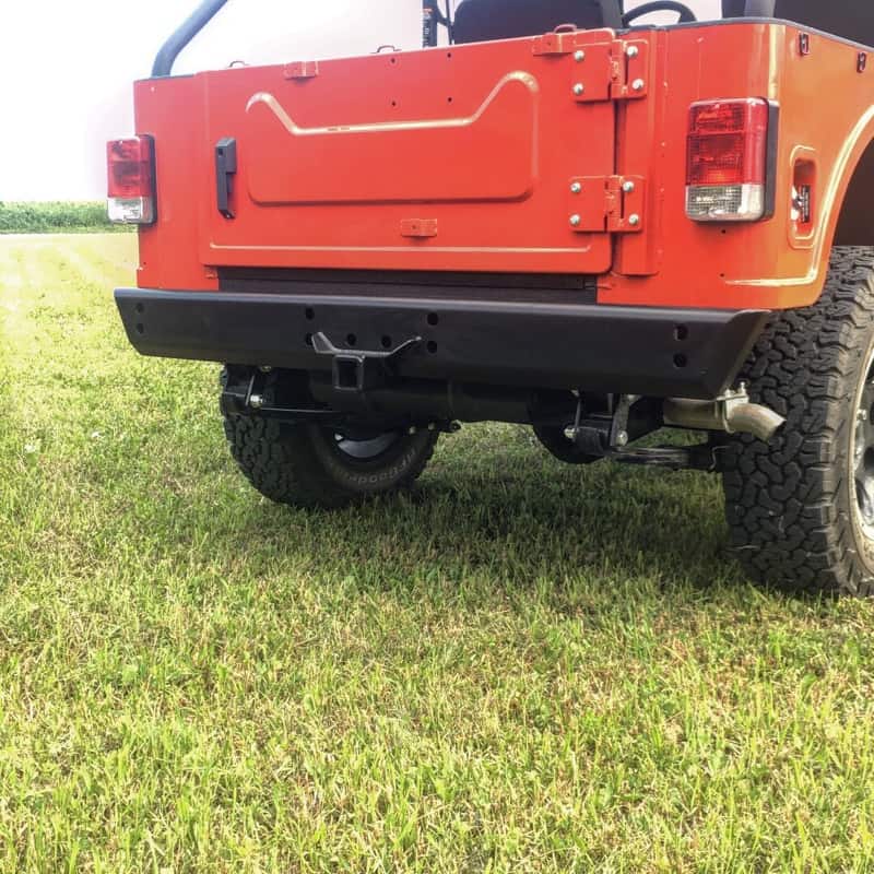 OTR Rear Bumper with Class III Receiver Hitch