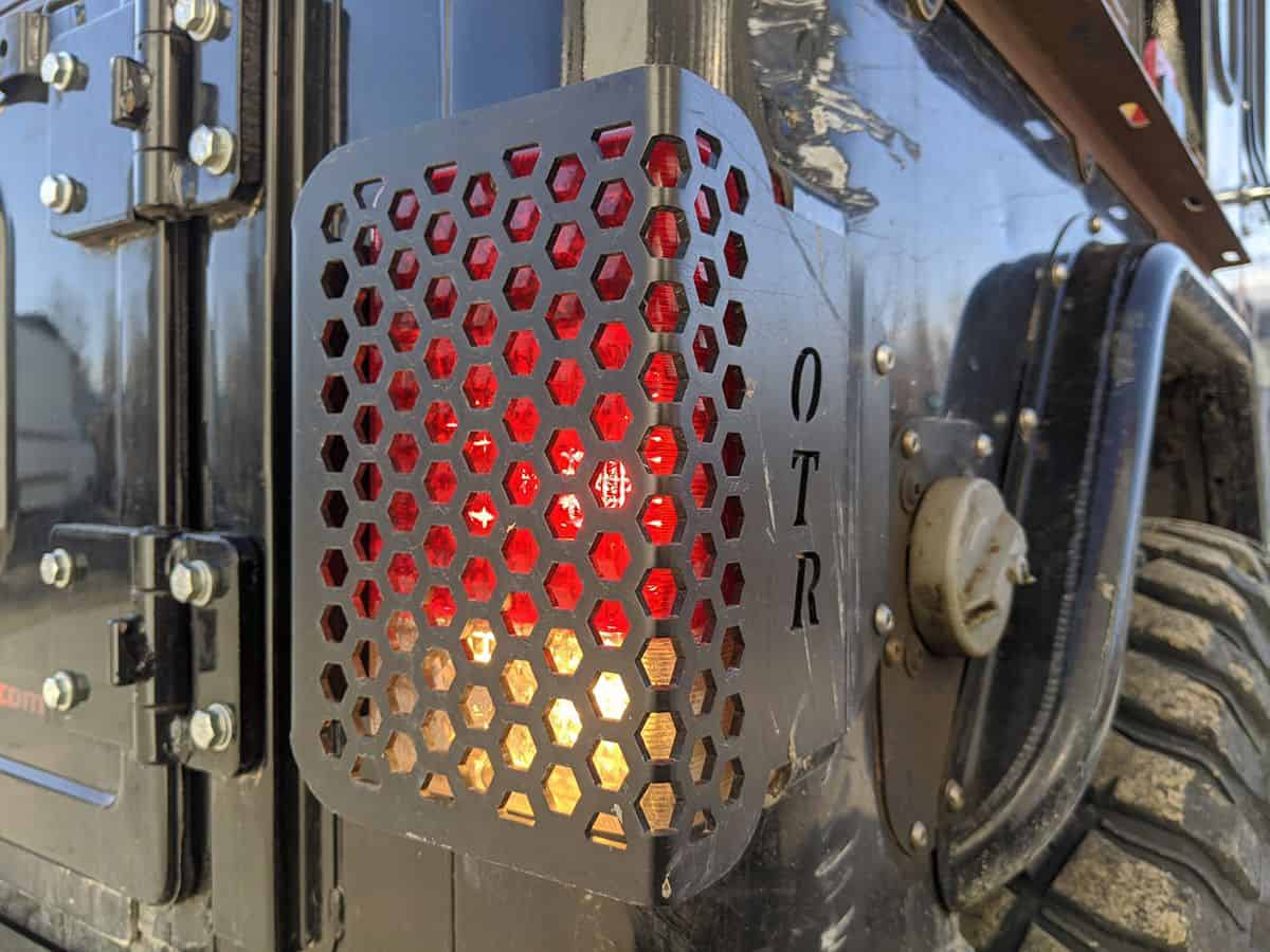 OTR Roxor Rear Taillight Guards