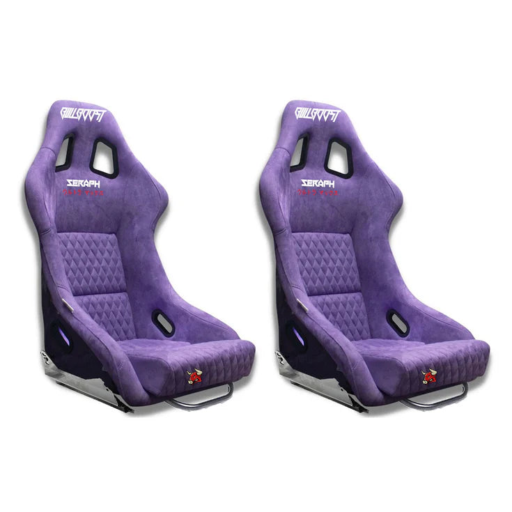 Bull Boost Performance Ultra-Max Adjustable Racing Bucket Seats w/ Seat sliders (Pair)