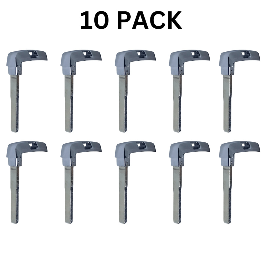 Land Rover 2019-2022 Smart Key Emergency Key Blade Insert for KOBJXF18A (10 Pack)