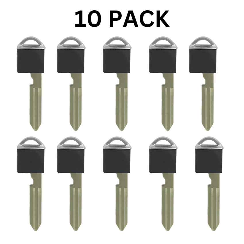Nissan Infiniti Smart Key Emergency Key Blade NI06-PT (10 Pack)