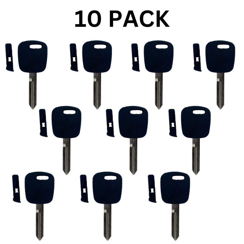 Ford 1996-2006 Transponder Key Shell H72 / H74 / H75 / H86 (10 Pack)