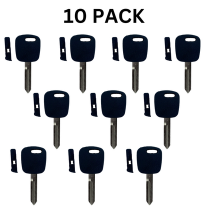 Ford 1996-2006 Transponder Key Shell H72 / H74 / H75 / H86 (10 Pack)