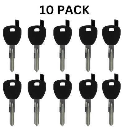 Transponder Key Shell For HD106 Honda Acura 1997-2006 No Chip (10 Pack)