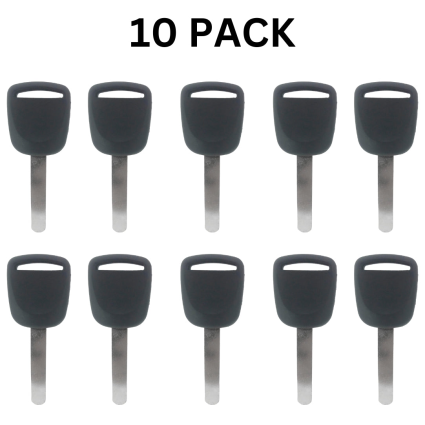 Honda Acura High Security Transponder Key Shell HO01 / HO03 / HO05 (10 Pack)