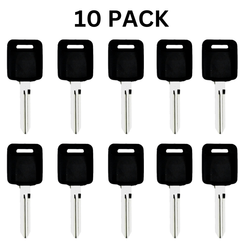 Nissan Infiniti Transponder Key Shell NI01 NI04 | Aftermarket (10 Pack)