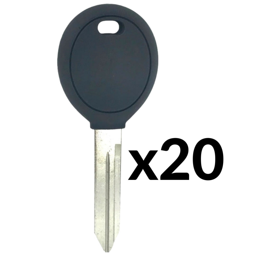 Transponder Key Y164 for Chrysler Dodge Jeep 2004-2019 | Aftermarket (20 PACK)