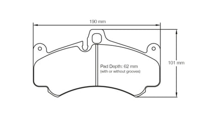 Cobalt Brake Pads RC11 Brake Pads (Front)
