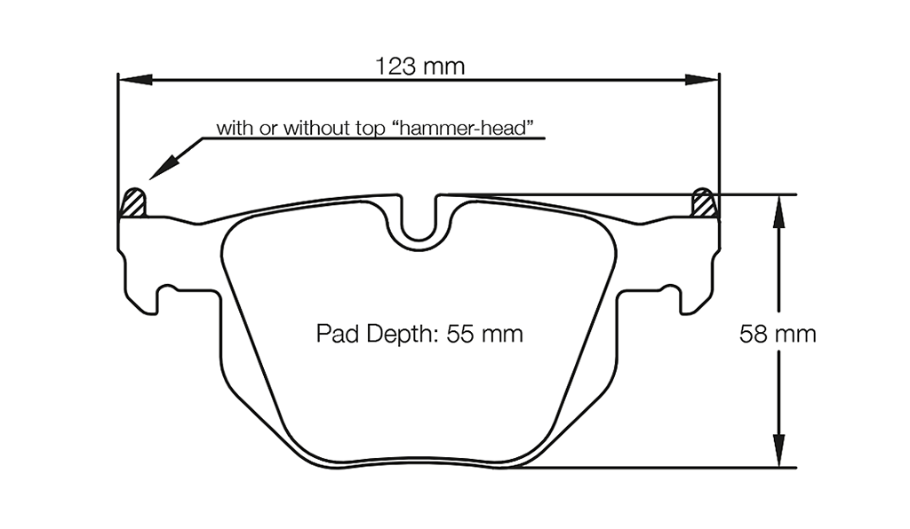 Pagid Racing Brake Pads No. 8051