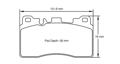 Pagid Racing Brake Pads No. 8089 (Rear)