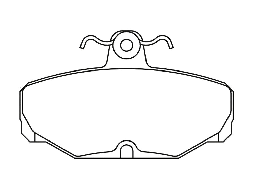 Pagid Racing Brake Pads No. 1163 | Rear