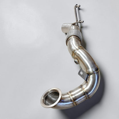 Racing Downpipe For VW MK7 Golf R 2.0T AWD (Catless and Catted)