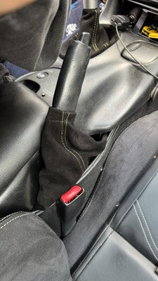 Genuine Suede Shift & Handbrake Boot Cover For 1997-2004 Chevy Corvette C5