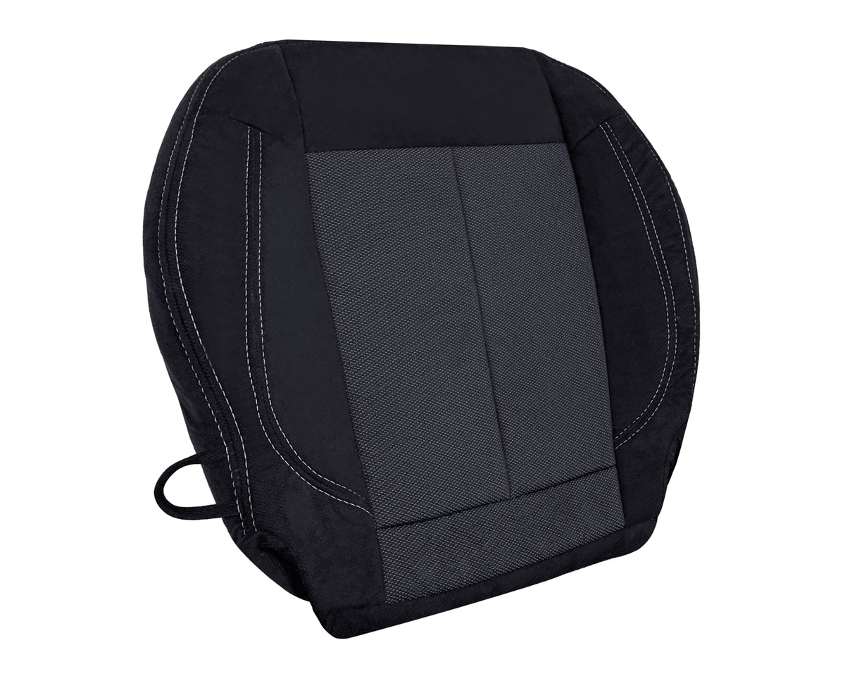 2006-2010 Hummer H3 Adventure Replacement Seat Covers in Black Cloth (Fabric): Choose from variants