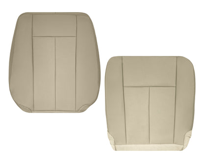 2007-2014 Ford Expedition Eddie Bauer/XLT Replacement Perforated Genuine Leather/Syn. Leather Seat Cover In Tan